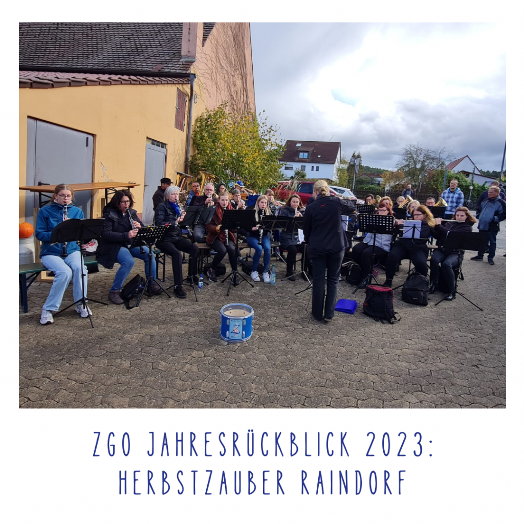 ZGO-Jahresrückblick 2023: Herbstzauber in Raindorf.