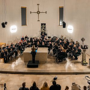 Das Zenngrundorchester beim Kirchenkonzert 2024.